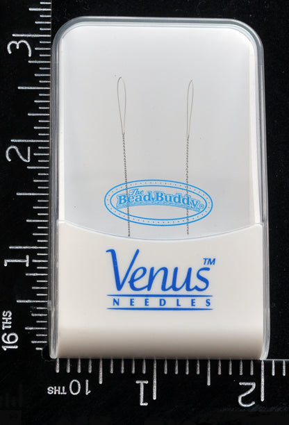 Venus Collapsible Eye Needle, 2pc. Heavy, 2.5", 6.4 cm