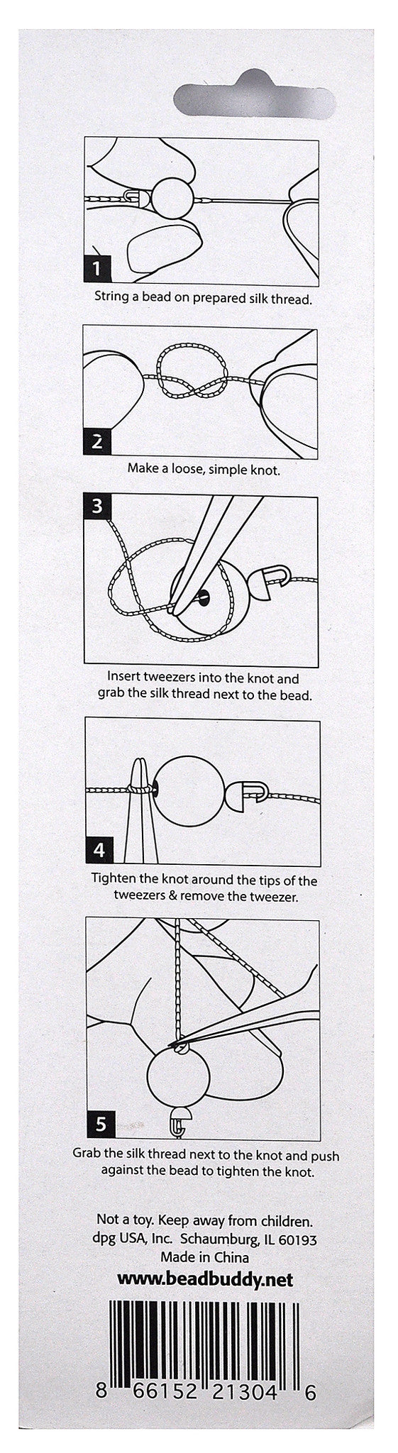 2 in 1 Tweezer Knotting Tool