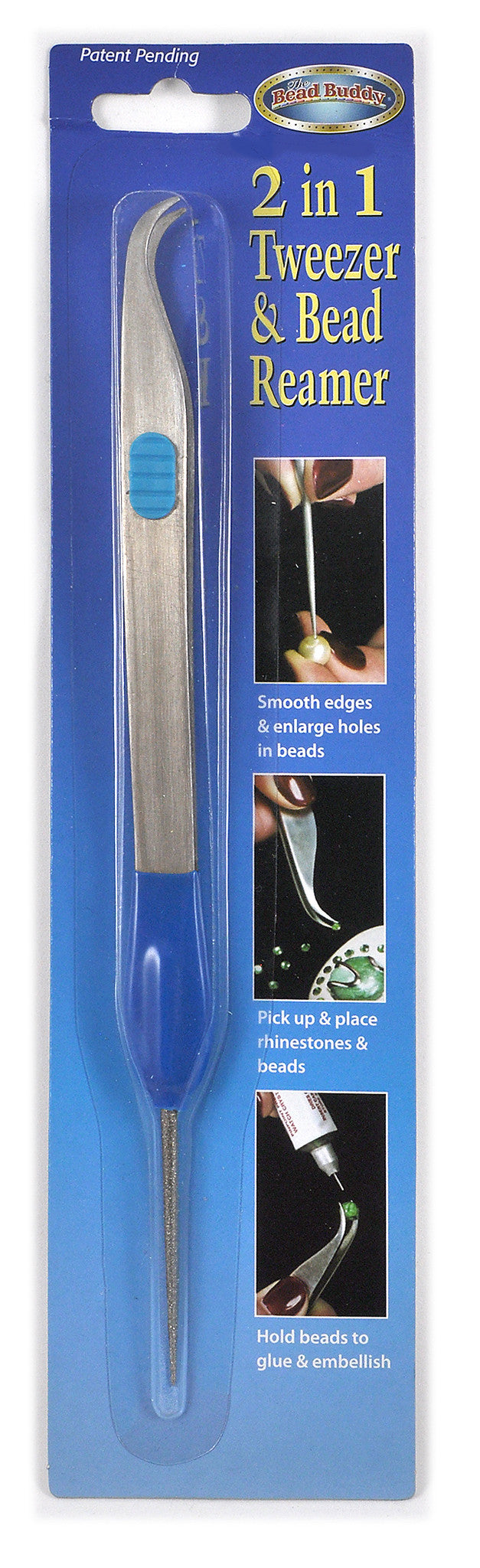 2 In 1 Tweezer/ Bead Reamer-1 Pc.